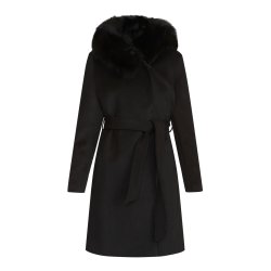 Talia Coat - Black - Sort - Bluefox